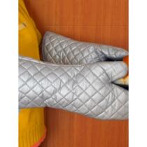 High temperature resistant 400 degree microwave oven garment steamer baking heat insulation anti-scalding barbecue commercial long thickened gloves