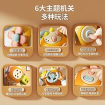 Baby early education Zhuanzhuanle childrens six-sided ball player catching ball puzzle soothing catching ball house grasping artifact baby toy