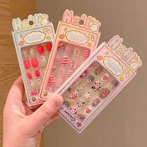 diy childrens nail stickers girls nail art patch girls wear three-dimensional nail stickers diamond cute style nail stickers