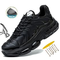 Safety Shoes Sneakers For Men Breathable Construction Workin
