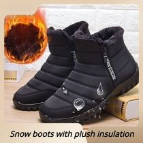 2024 Winter Men Ankle Snow Boot Waterproof Non Slip Shoe for
