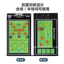 New double-sided PVC magnetic football tactical board Basketball game coach teaching teaching board can be customized