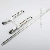 14镜镜轨三折旋转衣柜加厚镜子滑轨@静音寸活动推拉导轨