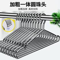 304 stainless steel clothes hanger extra thick extra thick solid non-marking non-slip clothes drying rack adult clothes hanger household clothes hanger