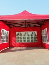 Extra coarse outdoor advertising tent tent transparent cloth coated with silver sun protection windproof and rainproof sunshade cloth screen B breathable