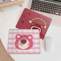 Anime mouse pad cute office trumpet pad cartoon fresh starry square rubber wrist computer pad