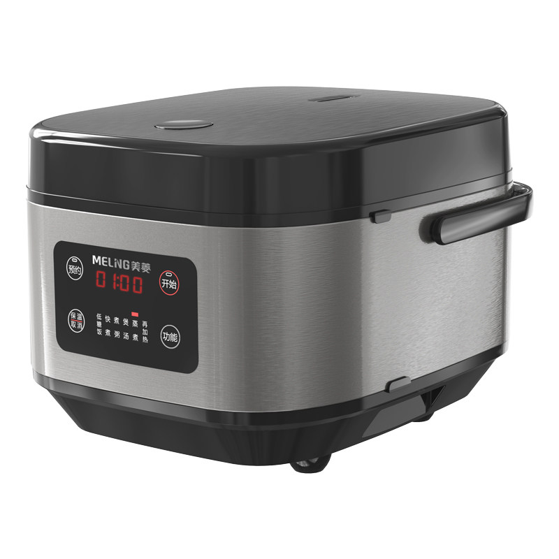 美菱（MeiLing）智能电饭煲5L MF-ZE5001（Z）一煲多用金属拉丝设计