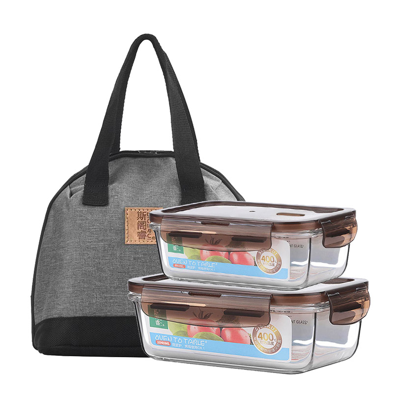 斯阁睿 耐热玻璃贝壳保温包两件套装SGR-125-A