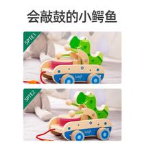 Baby walker baby pull toy childrens leash snail pull wire traction toddler pull to push push music
