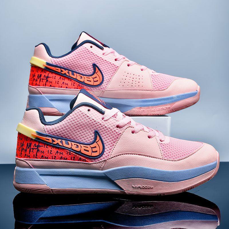 Morant's Generation Basketball Shoes, Dual-Color Sneakers with Air Cushion and Carbon Plate, Wear-Resistant, Non-Slip, Breathable, and Sound-Absorbing Sports Shoes for Students Morant's Generation Basketball Shoes, Dual-Color Sneakers with Air Cushion and Carbon Plate, Wear-Resistant, Non-Slip, Breathable, and Sound-Absorbing Sports Shoes for Students