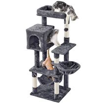 Multilevel Medium Plush Cat ree Tower with Scratching Post f