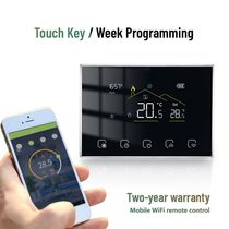 Intelligent digital display temperature control panel wireless WiFi electric heating thermostat home floor heating gas wall-mounted boiler thermostat