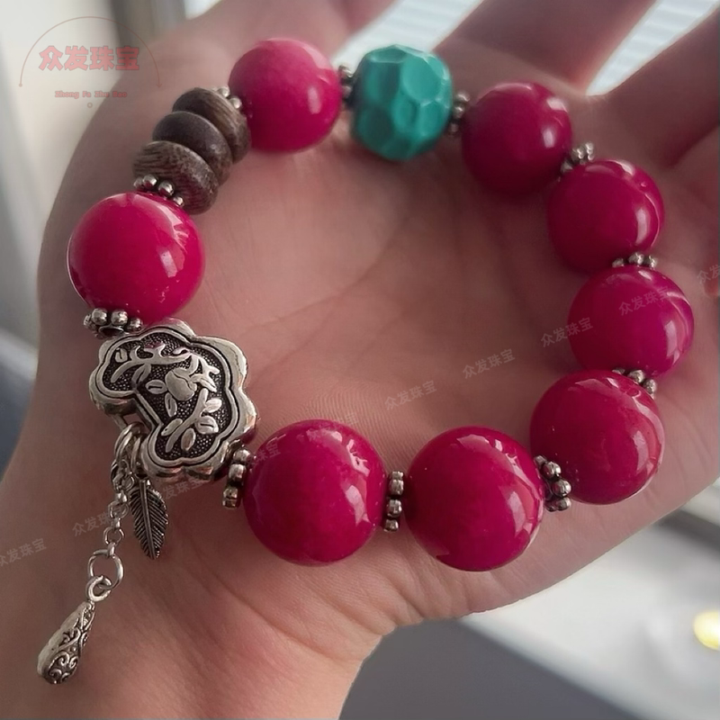 Original Natural Rose Quartz Bracelet, Rose Quartz Beads, Pink Gift, High-Quality, Vibrant Color, Old Mineral Material Original Natural Rose Quartz Bracelet, Rose Quartz Beads, Pink Gift, High-Quality, Vibrant Color, Old Mineral Material