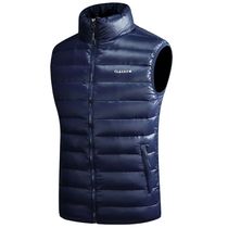 Winter Warm Down Vest For Men Autumn Casual Male White Duck
