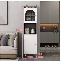 Storage gap storage bathroom vertical cabinet toilet cabinet storage side cabinet toilet toilet light luxury floor-standing side cabinet cabinet