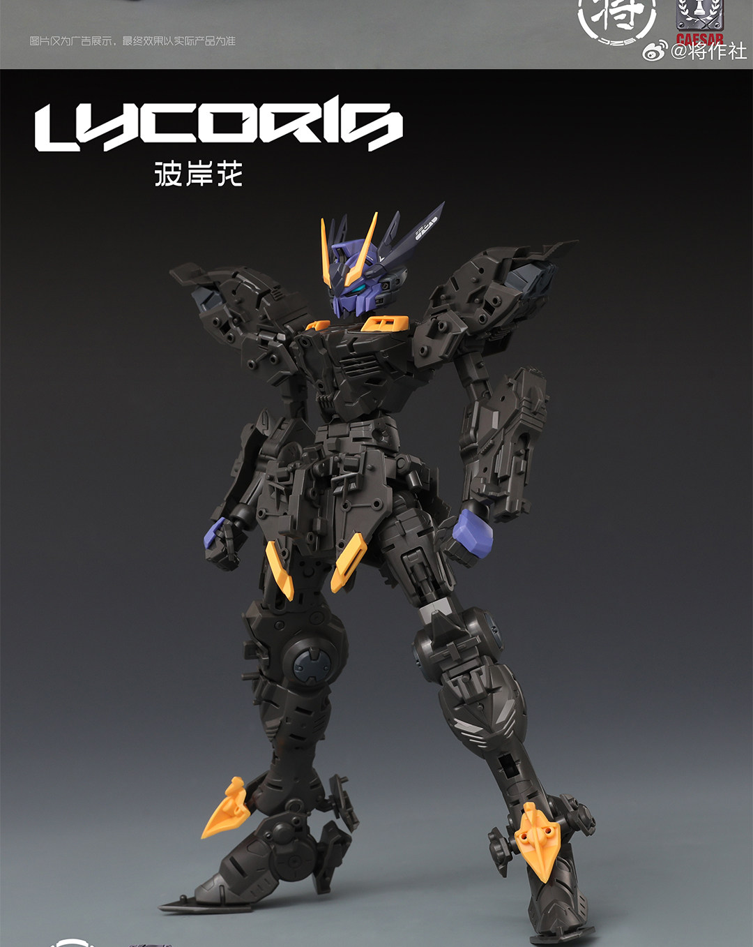 X CaesarWorks Lycoris1/100 Mg Model Kit