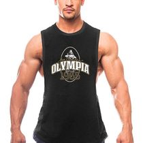Summer Mesh Gym Tank Top Men Loose Quick Dry Fitness