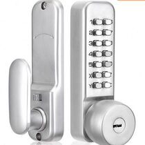 Mechanical password lock office door room wooden door lock password key dual-purpose waterproof outdoor electronic password door lock