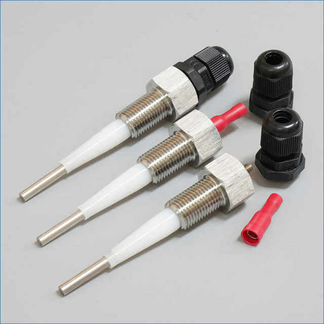 2 points waterproof water level probe water level electrode liquid level probe probe water detection alarm sensor head sensor