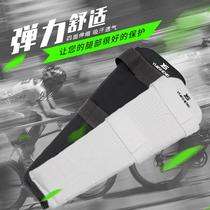 Thickened Kyokushin shin protection karate buckle Sanda boxing Muay Thai foot protection face and back protection shin protection Taekwondo