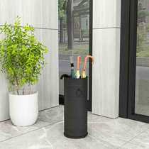Iron umbrella stand hotel lobby home creative floor-standing rain gear umbrella placement storage rack umbrella bucket