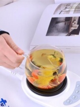 Heated Coaster 100 Degrees Can Boil Water Insulation Base Touch Control Constant Thermostat Coaster Three-level Temperature Control X Office Tea Cup 1