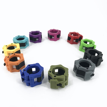 Barbell quick buckle Austrian bar 50mm barbell fixed clip clip head lock set gym weightlifting muscle