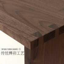 Black walnut vinyl LP record storage rack 12-inch vinyl record storage box nostalgic acrylic CD rack solid wood