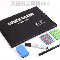 With % coach with tactical board tactical basketball disk magnetic magnetic stylus teaching board