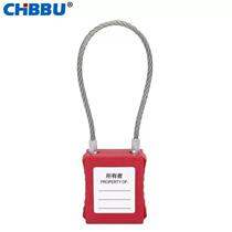 Wire Cable Safety Padlock Equipment Shutdown Repair Energy Isolation Lock Industrial Safety Cable Padlock
