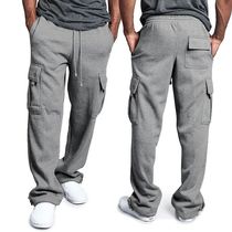 Mens Sweatpants Straight Fit Joggers for Sports and Sreetwea