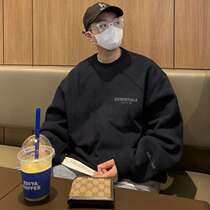 ESSENTIALSZONE FOG trendy brand couple high street loose autumn and winter round neck long-sleeved velvet sweatshirt for men and women