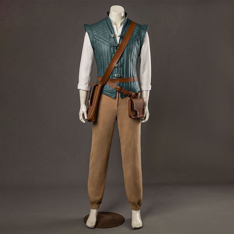 Rapunzel Enchanted Cosplay Costume Prince Flynn Rider Halloween Cosplay Costume High Quality