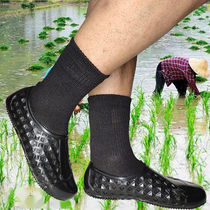 Paddy fields rice fields seedling planting socks farmland soft-soled labor protection socks boots beach mud farming field planting waterproof shoes