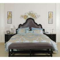 Xinlida high-end French solid wood bed American country light luxury double bed furniture simple and modern