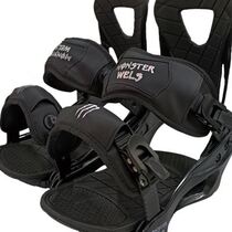 Snowboard snowboard binding black and white unisex all-round all-terrain adult board