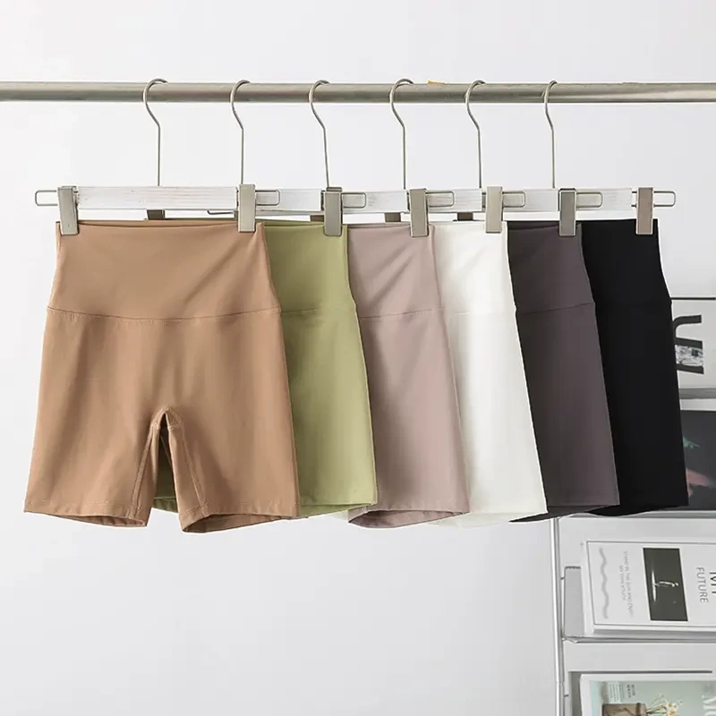 Lulu Style Yoga Shorts for Women, Breathable, Quick-Drying, Running, Fitness, Sports Shorts, No Awkward Lines, Everyday Cycling Shorts