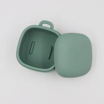 Pacifier storage box dust-proof baby teether chewing toy when going out portable storage box