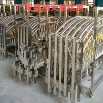 Stainless steel double bent tube single double fir seamless full hard bed plate steel belt hard gasket double bed spine protector