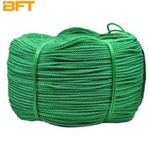 Nylon rope plastic rope bundle green wear-resistant clothesline is pulled by the brake of an outdoor hand-woven truck