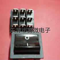 Red heart ship type switch KCD7-303X3 16A250VAC 20A125VAC 9 feet 2 gears