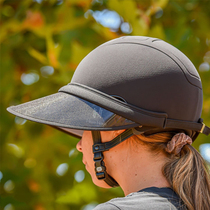 Horseback riding sun protection hat brim womens face covering equestrian helmet sun protection brim sun protection UV rider outdoor wear