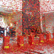 Electronic salute wedding bouquet wedding spray tube wedding petals rain ceremony fireworks opening fireworks fireworks colorful tube