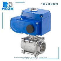Q911F-16P electric ball valve electric stainless steel threaded ball valve electric three-piece ball valve
