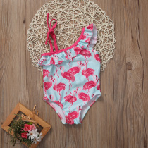 Toddler Kids Swimsuit cute baby girl swimwear one piece with