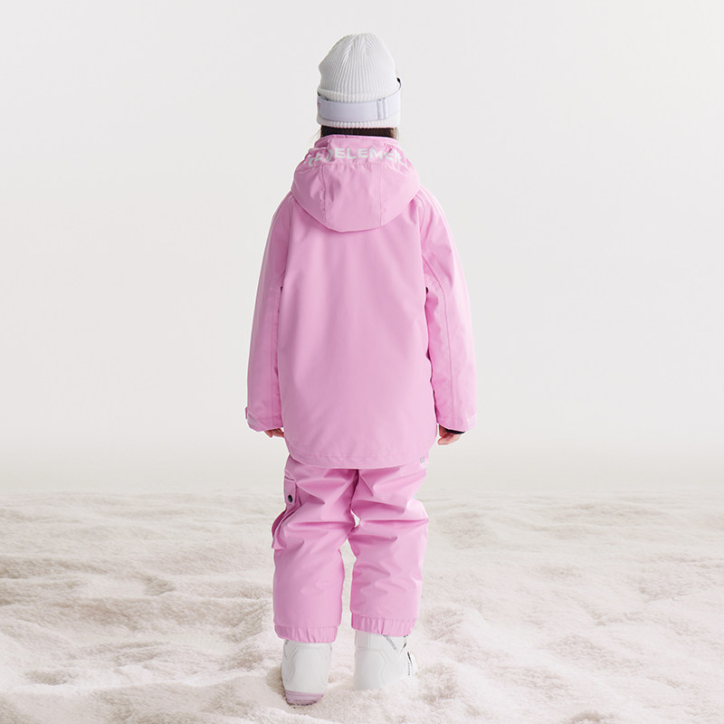 Coldelement New Kidsren's Ski Suit Single and Double Board Girls' Windproof Thickeneded Outdoor Winter Waterproof Suit
