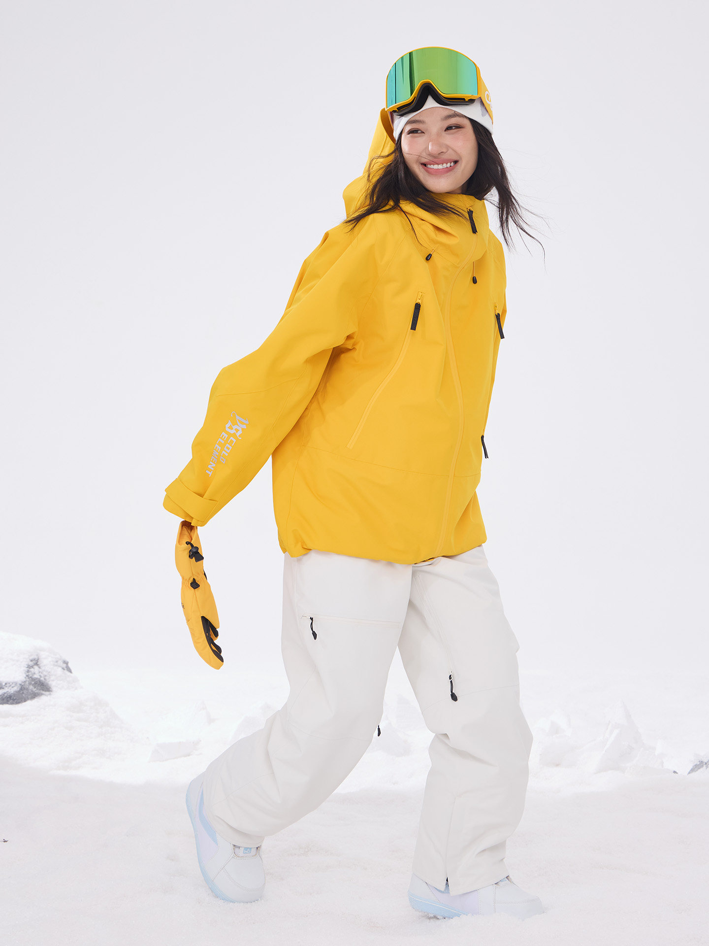 Coldelement Snowboarding Suit for Men and Women, Waterproof Snow Pants, Professional Outdoor Skiing Equipment Set