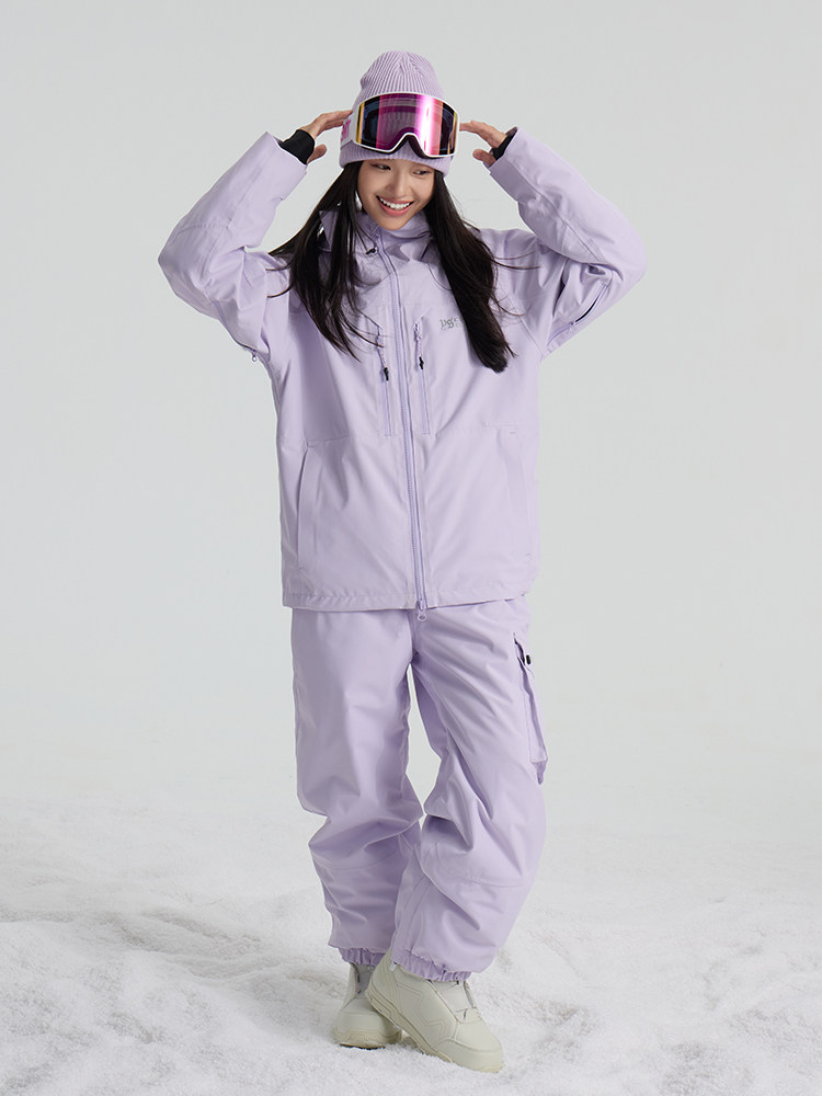 Coldelement3L Ski Clothing Women's Single and Double Board Ski Jacket Men's Windproof Waterproof Warm Ski Equipment