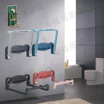 Washbasin rack bathroom toilet wall pot cover rack bathtub basin kitchen punch-free hook bathroom traceless