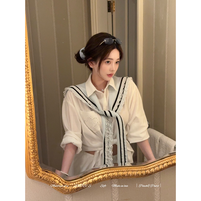 【Summer Sale Huge Discounts】 Kimyy Gold｜In My Comfort Zone Walkin Embroidered Cotton Linen Shirt and Cool Pants